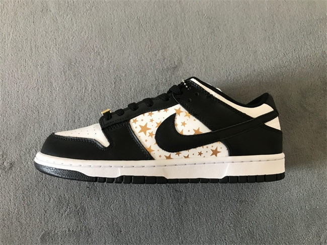 Men's Dunk Low Black/White Shoes 0347 Men's Dunk Low Black/White Shoes 0347